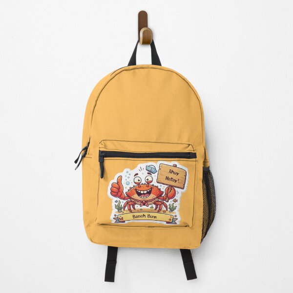 Item preview, Funny Sailor Crab Nautical Beach Mascot designed and sold by DNBY.