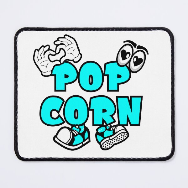 Item preview, POPCORN  - FOOD  Comic Character Bold Urban designed and sold by NFTWords.