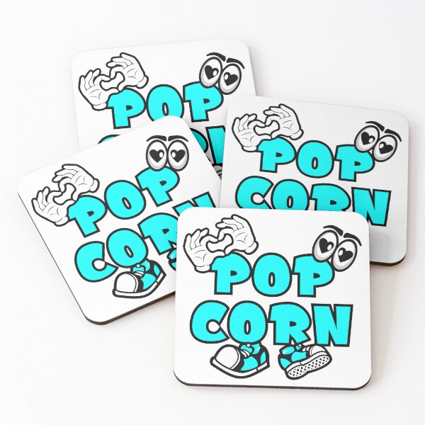 Item preview, POPCORN  - FOOD  Comic Character Bold Urban designed and sold by NFTWords.