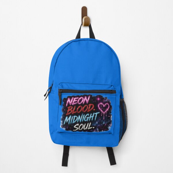 Item preview, Neon Blood Midnight Soul Cyberpunk Dripping Heart Sticker designed and sold by Scro-Ciob-Shop.