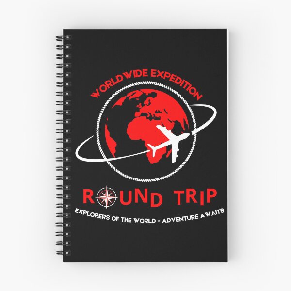 Item preview, Round Trip Worldwide Expedition Airplane Travel designed and sold by SteCreator.