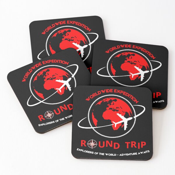 Item preview, Round Trip Worldwide Expedition Airplane Travel designed and sold by SteCreator.