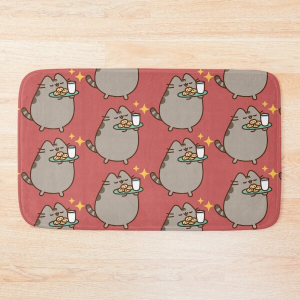 Item preview, cookies and milk pusheen!!! designed and sold by PLANET-VEE.