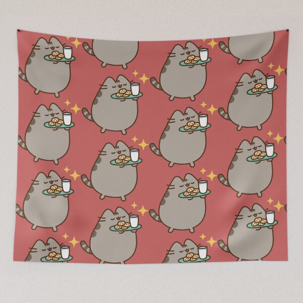 Item preview, cookies and milk pusheen!!! designed and sold by PLANET-VEE.