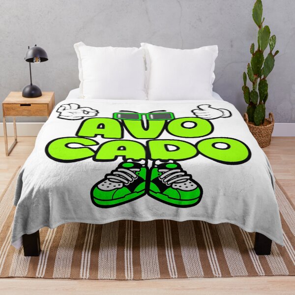 Item preview, AVOCADO - FOOD Design Character Bold Retro designed and sold by NFTWords.