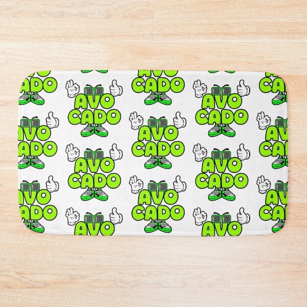 Item preview, AVOCADO - FOOD Design Character Bold Retro designed and sold by NFTWords.