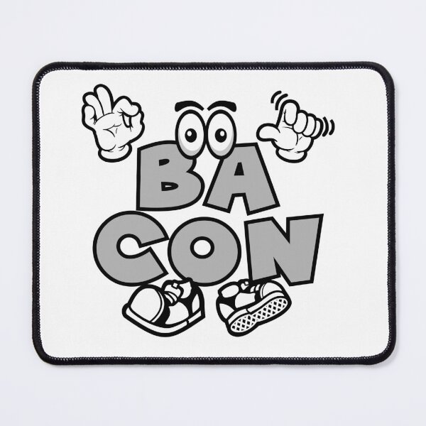 Item preview, BACON - FOOD Grafitti Character Bold Retro designed and sold by NFTWords.