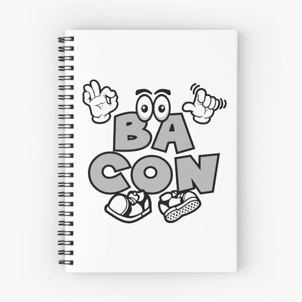 Item preview, BACON - FOOD Grafitti Character Bold Retro designed and sold by NFTWords.