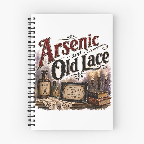 Artikelvorschau, Arsen und Spitzenhäubchen entworfen und verkauft von Lyric Vault - Rock on.