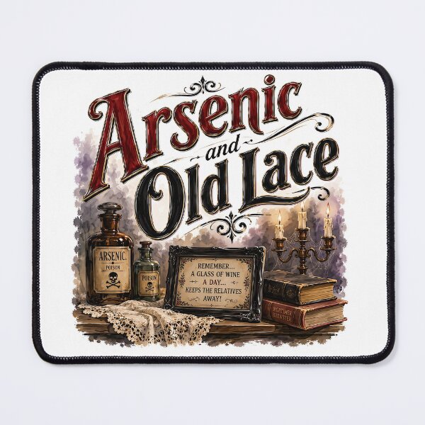 Item preview, Arsenic and Old Lace designed and sold by Lyric Vault - Rock on.