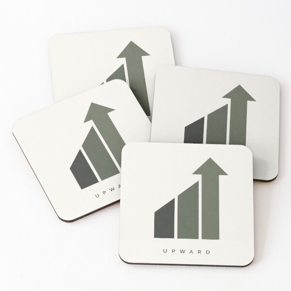 Item preview, Upward Growth Arrow Minimalist Financial Graphic designed and sold by Zaramodo.