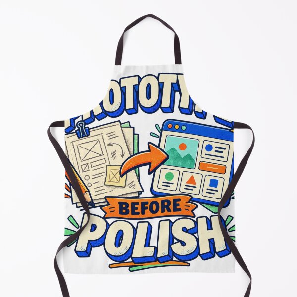 Item preview, Prototype Before Polish Product Design Quote designed and sold by Shope Buzz.