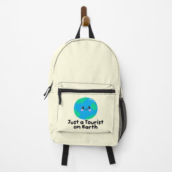 Item preview, Just a Tourist on Earth Cute Space Humor designed and sold by jianina-alondra.
