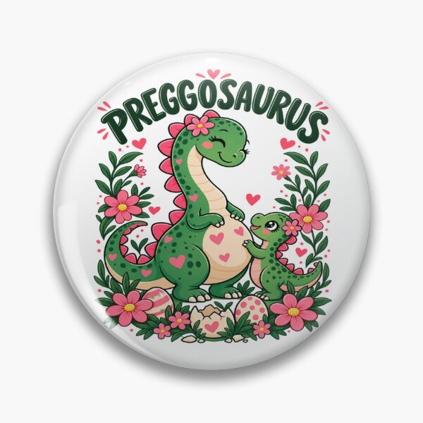 Item preview, Preggosaurus Cute Pregnant Dinosaur Mom Baby Dino Pregnancy Announcement designed and sold by 76Valeria.