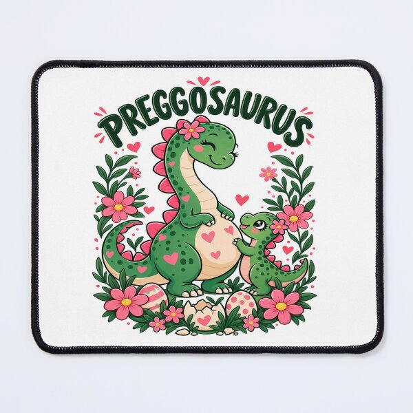 Item preview, Preggosaurus Cute Pregnant Dinosaur Mom Baby Dino Pregnancy Announcement designed and sold by 76Valeria.