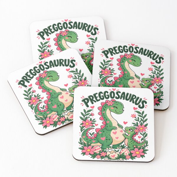 Item preview, Preggosaurus Cute Pregnant Dinosaur Mom Baby Dino Pregnancy Announcement designed and sold by 76Valeria.