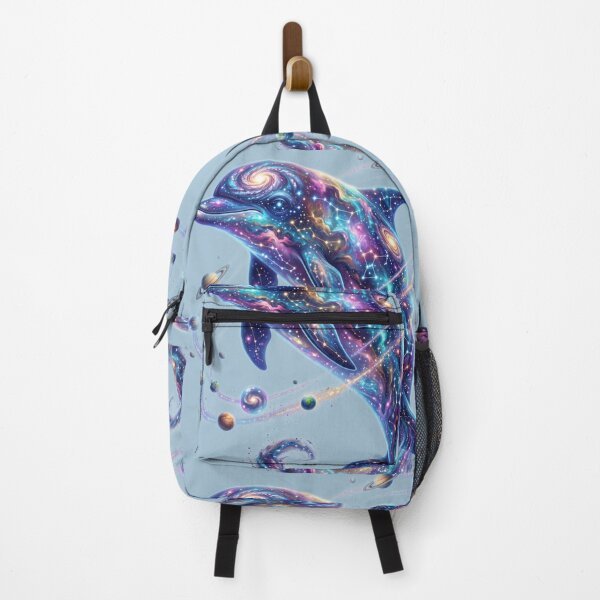 Item preview, Dolphin made of galaxies designed and sold by kidoramagic.