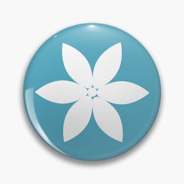 Item preview, White daisies on a blue background. Field flower petals. Simple summer pattern designed and sold by Dynamisa.