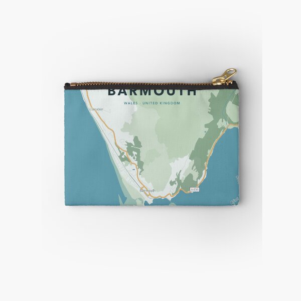 Item preview, Barmouth Map Poster - Coastal Header designed and sold by Patterned by Pixels.