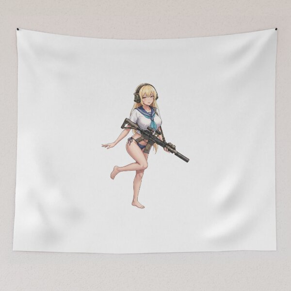 Item preview,  Tactical School Girl - Anime Special Ops designed and sold by RAWLIFEGRAPHIC.