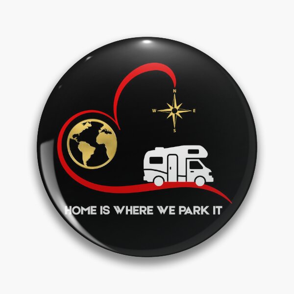 Item preview, Home Is Where We Park It - Classic Camper Van Life designed and sold by SteCreator.