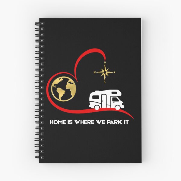 Item preview, Home Is Where We Park It - Classic Camper Van Life designed and sold by SteCreator.