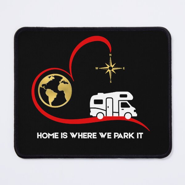 Item preview, Home Is Where We Park It - Classic Camper Van Life designed and sold by SteCreator.