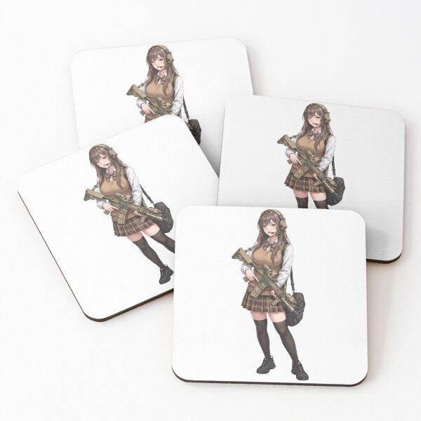 Item preview,  Tactical School Girl - Anime Special Ops designed and sold by RAWLIFEGRAPHIC.