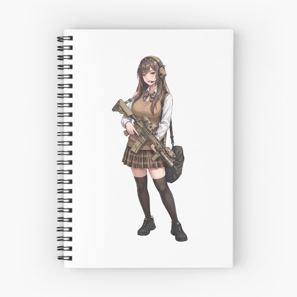 Item preview,  Tactical School Girl - Anime Special Ops designed and sold by RAWLIFEGRAPHIC.