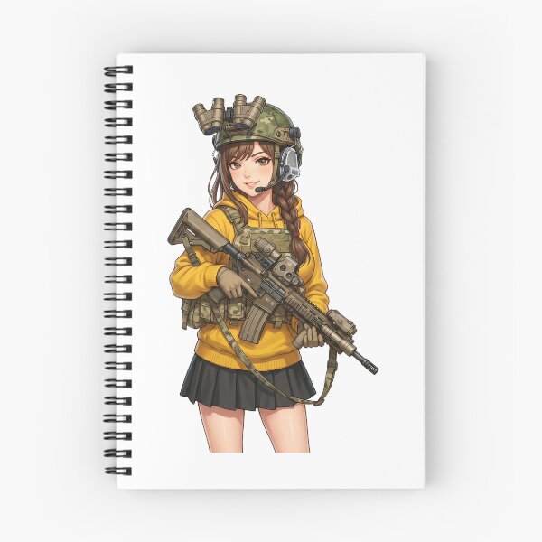 Item preview,  Tactical School Girl - Anime Special Ops designed and sold by RAWLIFEGRAPHIC.