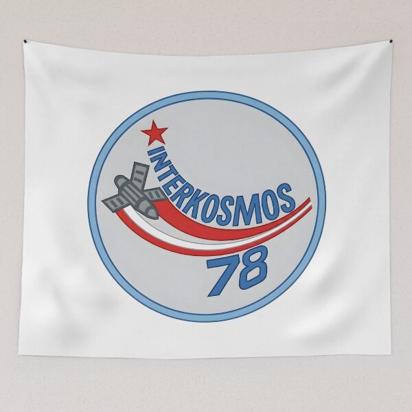 Item preview, Soviet Interkosmos 1978 Space Program Patch designed and sold by CharlieDesings.
