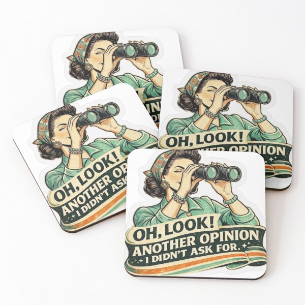 Item preview, Oh Look Another Opinion I Didn't Ask For Funny Sarcastic Retro Quote designed and sold by wecrea.