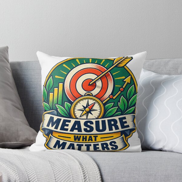 Item preview, Measure What Matters Analytics Strategy Quote designed and sold by Shope Buzz.
