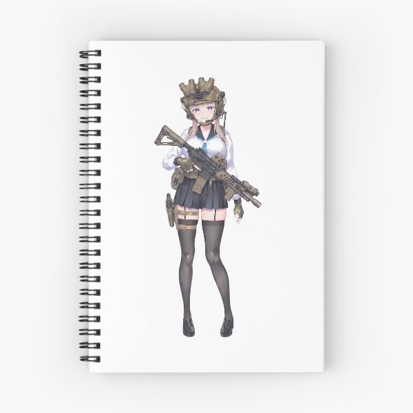 Item preview,  Tactical School Girl - Anime Special Ops designed and sold by RAWLIFEGRAPHIC.
