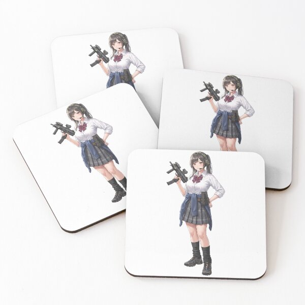 Item preview,  Tactical School Girl - Anime Special Ops designed and sold by RAWLIFEGRAPHIC.