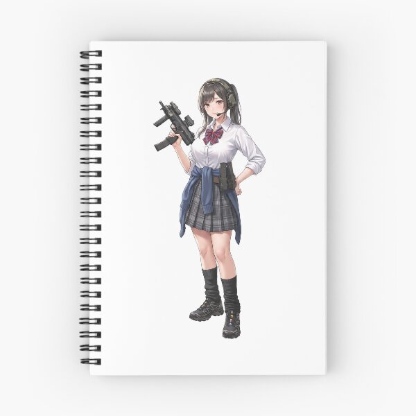 Item preview,  Tactical School Girl - Anime Special Ops designed and sold by RAWLIFEGRAPHIC.