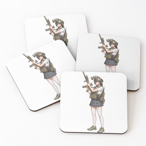 Item preview,  Tactical School Girl - Anime Special Ops designed and sold by RAWLIFEGRAPHIC.