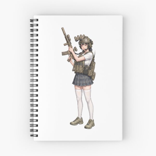 Item preview,  Tactical School Girl - Anime Special Ops designed and sold by RAWLIFEGRAPHIC.