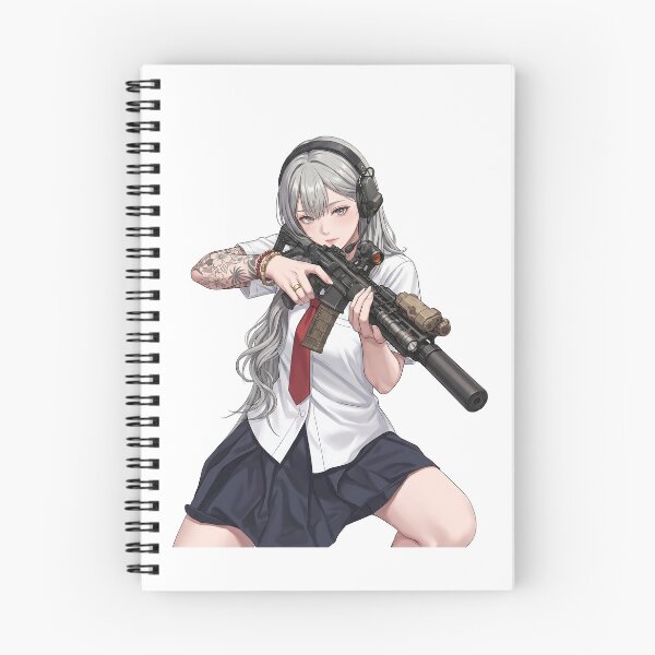 Item preview,  Tactical School Girl - Anime Special Ops designed and sold by RAWLIFEGRAPHIC.