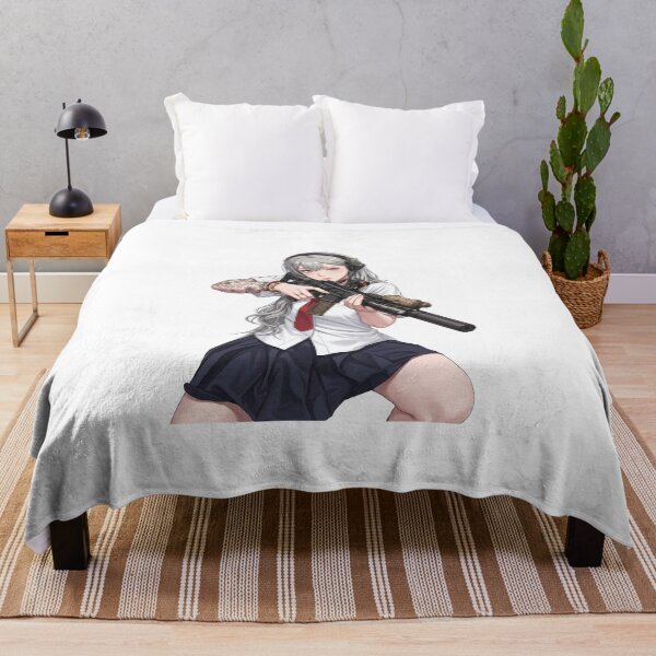 Aperçu de l'œuvre Écolière tactique - Opérations spéciales anime créée et vendue par RAWLIFEGRAPHIC.