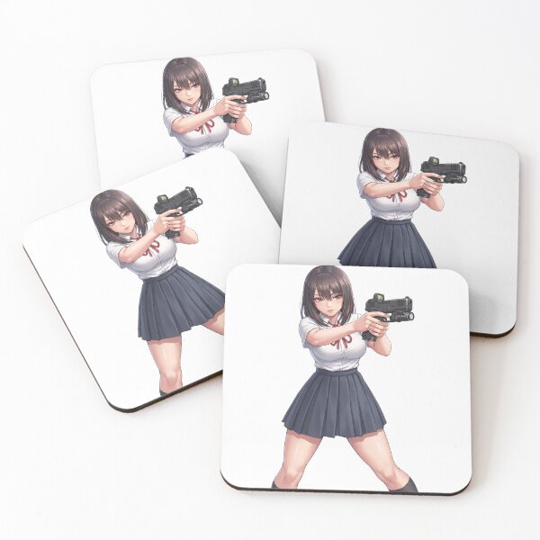 Item preview,  Tactical School Girl - Anime Special Ops designed and sold by RAWLIFEGRAPHIC.