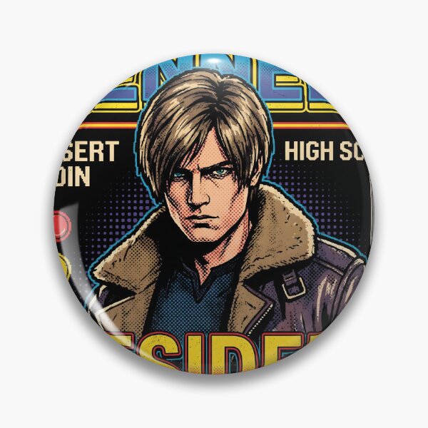 Item preview, Leon's Kennedy Resident Evil Arcade Video Game Streetwear Tee designed and sold by Senpaiwaves.