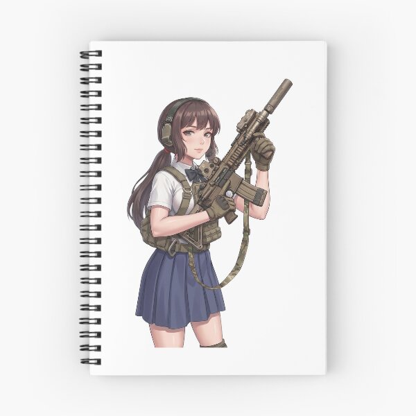 Item preview,  Tactical School Girl - Anime Special Ops designed and sold by RAWLIFEGRAPHIC.