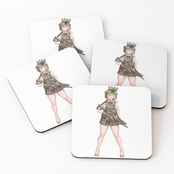 Item preview,  Tactical School Girl - Anime Special Ops designed and sold by RAWLIFEGRAPHIC.