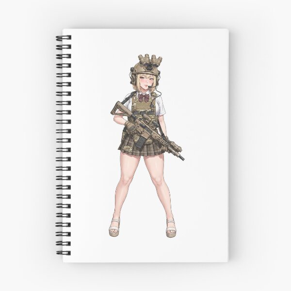 Item preview,  Tactical School Girl - Anime Special Ops designed and sold by RAWLIFEGRAPHIC.