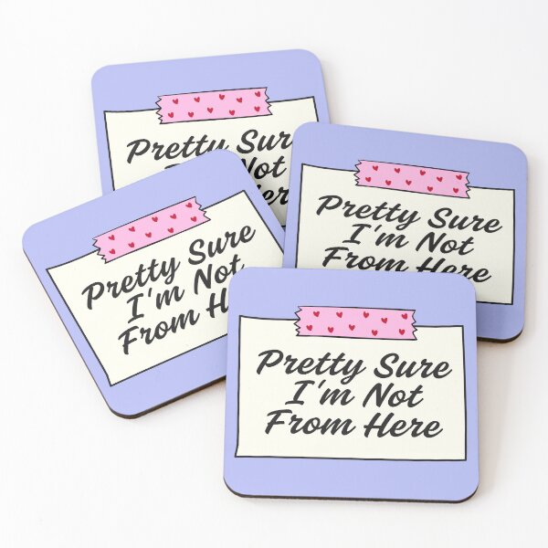 Item preview, Pretty Sure I’m Not From Here designed and sold by jianina-alondra.