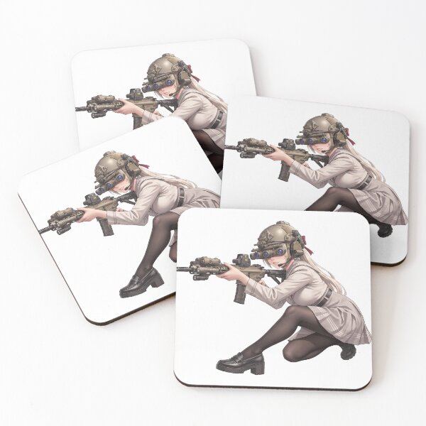 Item preview,  Tactical School Girl - Anime Special Ops designed and sold by RAWLIFEGRAPHIC.