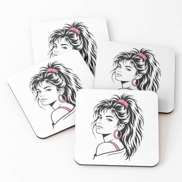 Item preview, Retro Glamour Woman with Big Hair designed and sold by PixelBlob.