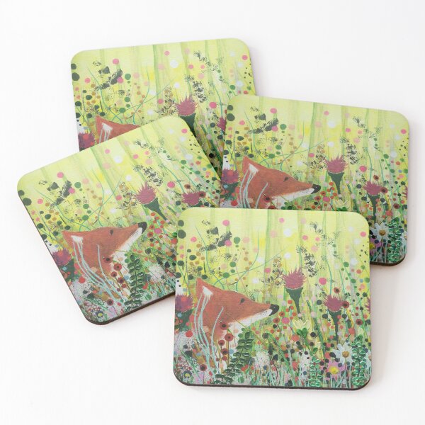 Item preview, Fox in a Dream Meadow  designed and sold by GhostDogDesigns.