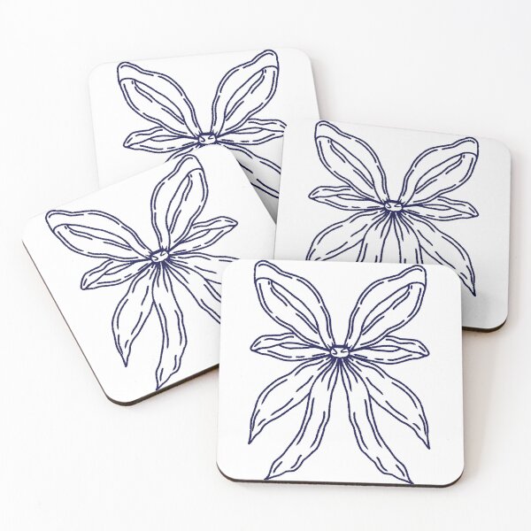 Item preview, Blue bow ribbon with Hatching Shading, Hand Drawn Line Art designed and sold by Tanapan2529.